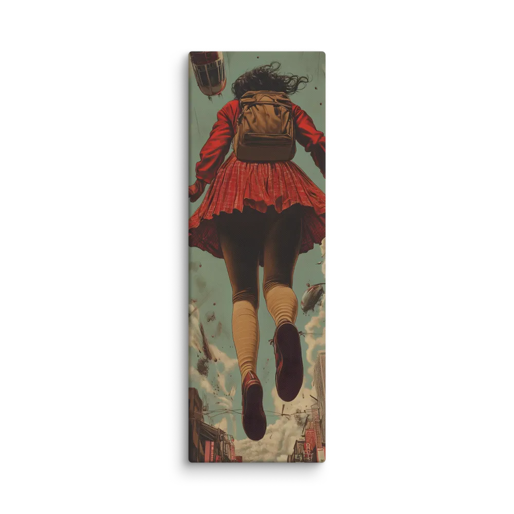 Flight of the Urban Dreamer | Canvas | 20″×60″