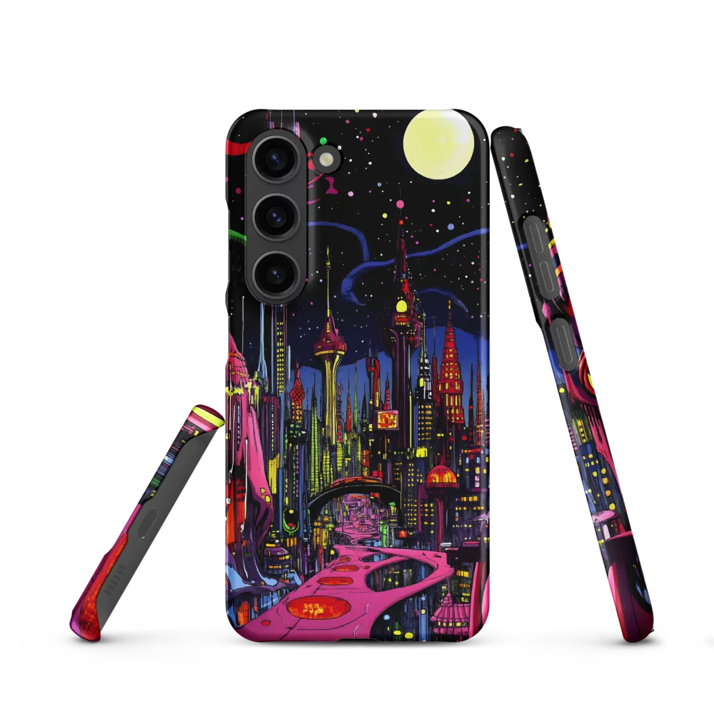 Neon Dreams of a Futuristic City
