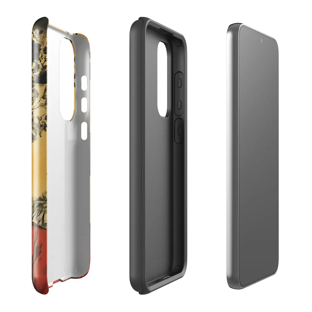 Enigmatic Portrait of Surrealism | Phone Case |  S23 Plus | Tough Case | Glossy