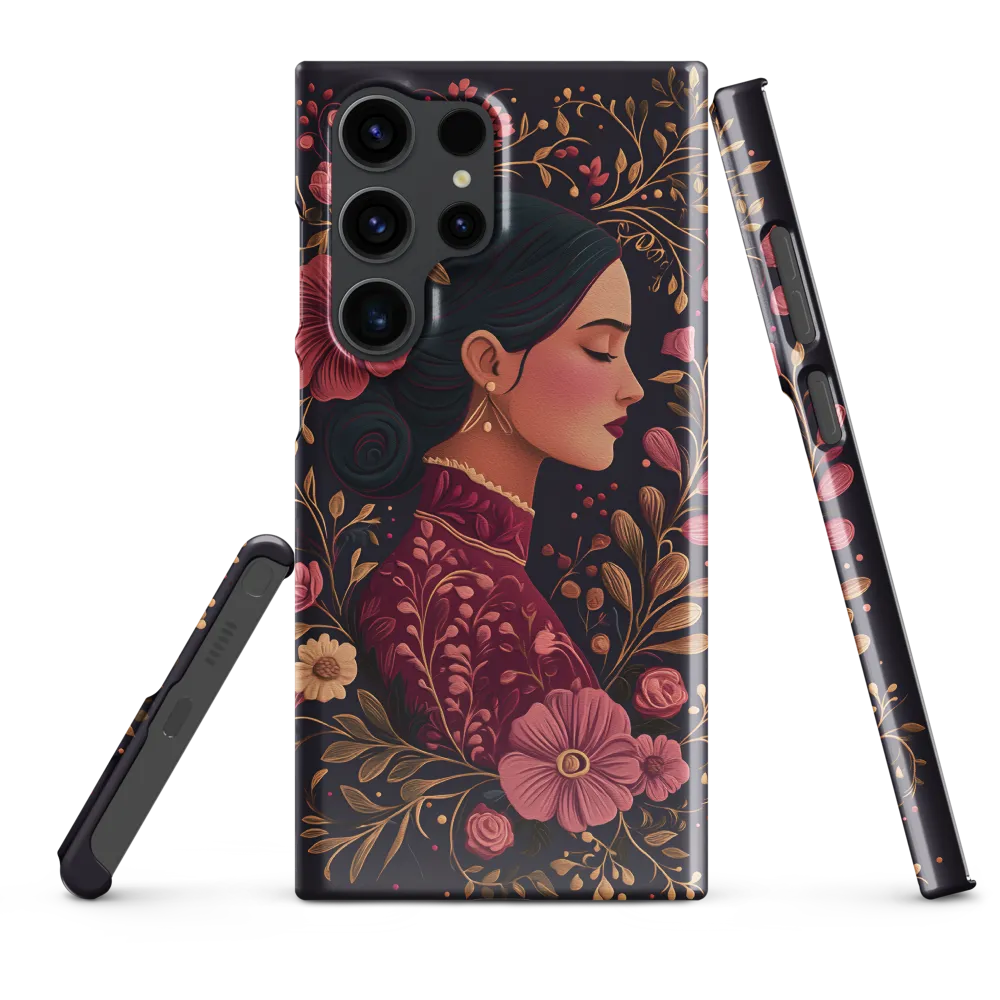 Portrait of Serenity | Phone Case |  S23 Ultra | Snap Case | Glossy