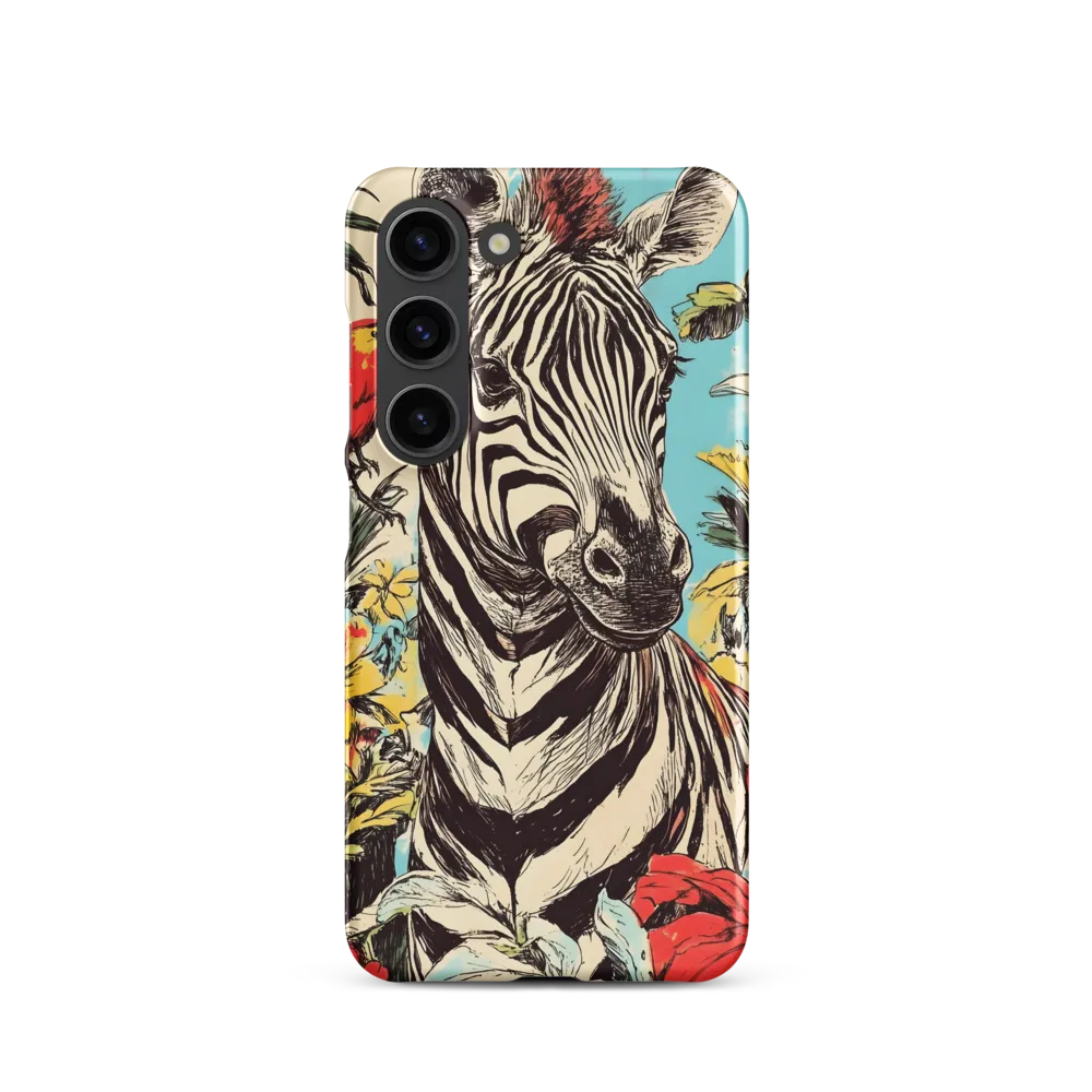 Zebra in Tropical Reverie