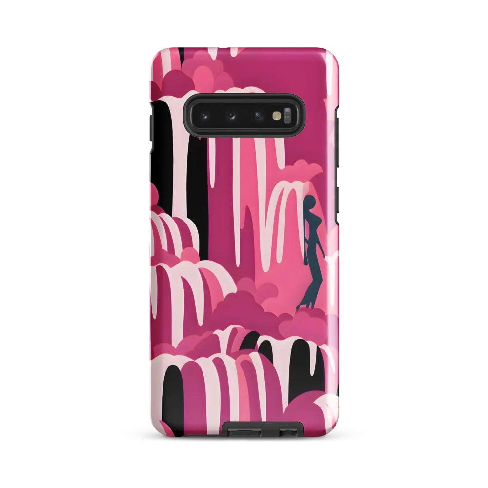 Ethereal Waterfall Dance | Phone Case |  S10 Plus | Tough Case | Glossy