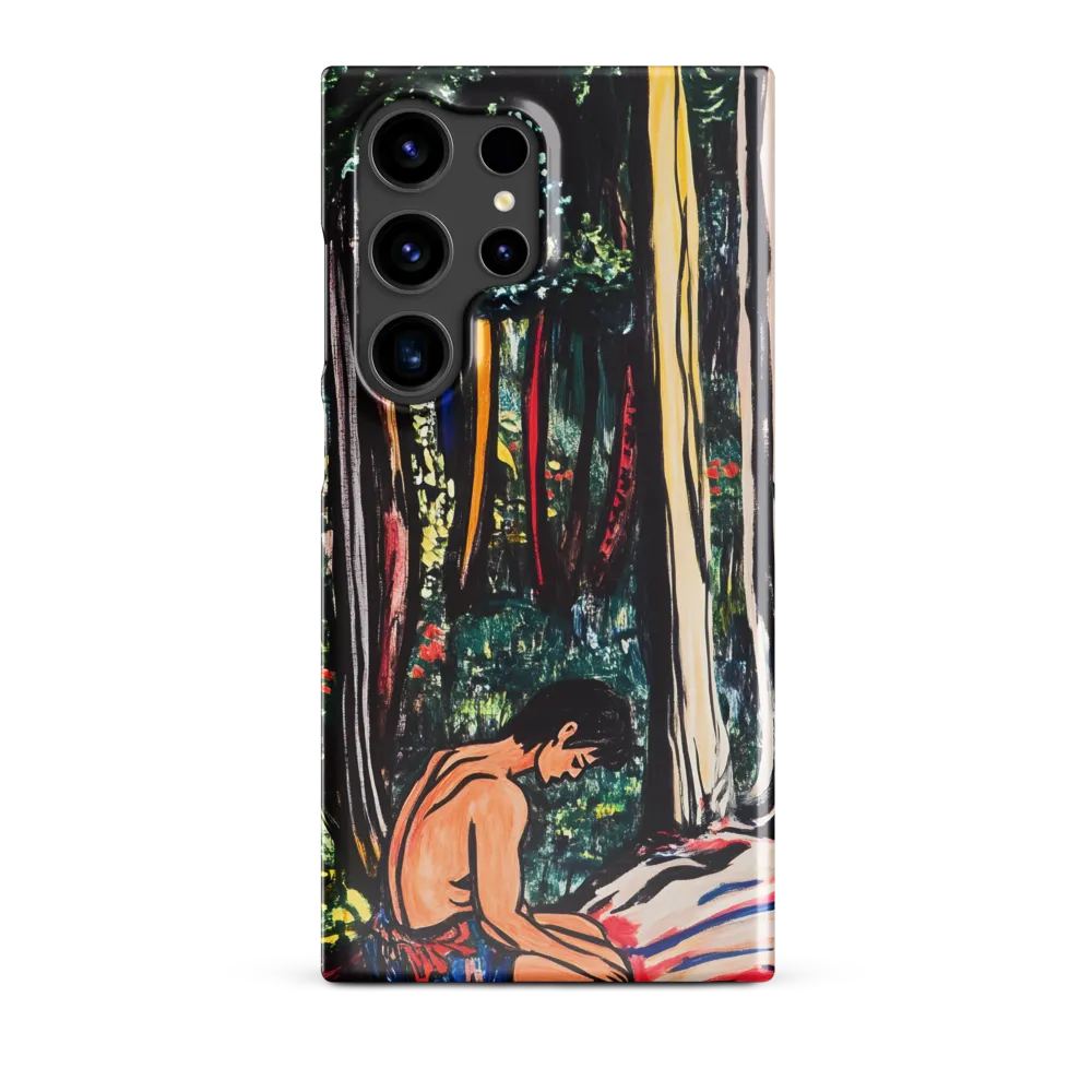 Contemplation in Nature | Phone Case |  S24 Ultra | Snap Case | Glossy