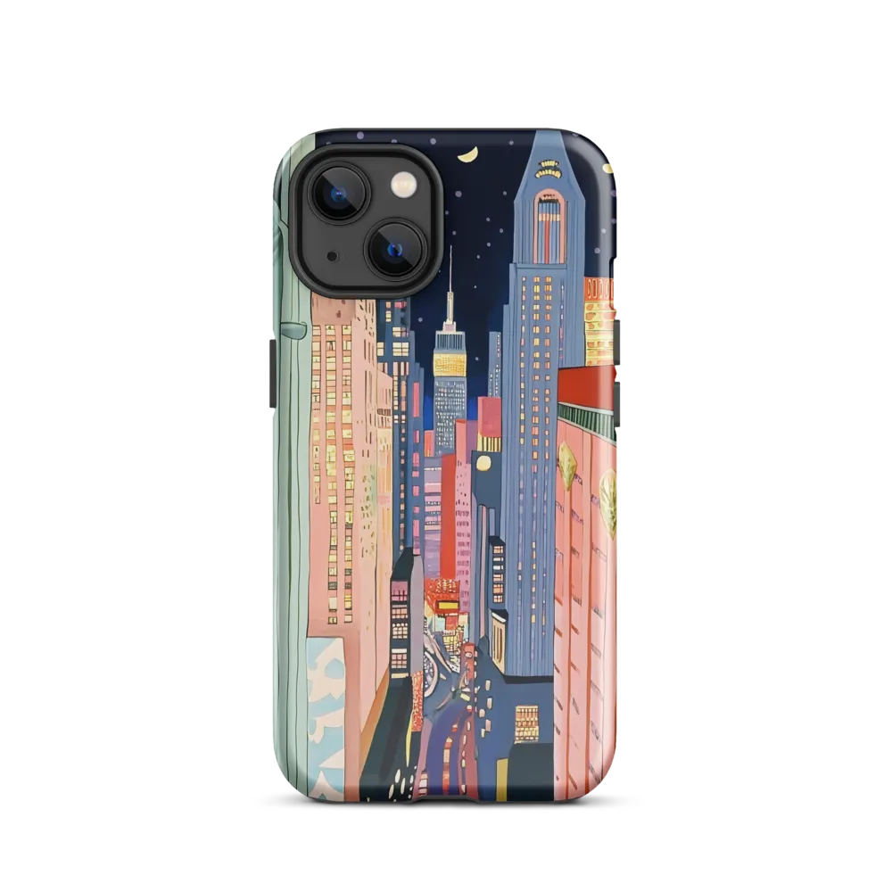 Urban Dreamscape: A Pop Art Night | Phone Case |  13 | Tough Case | Glossy
