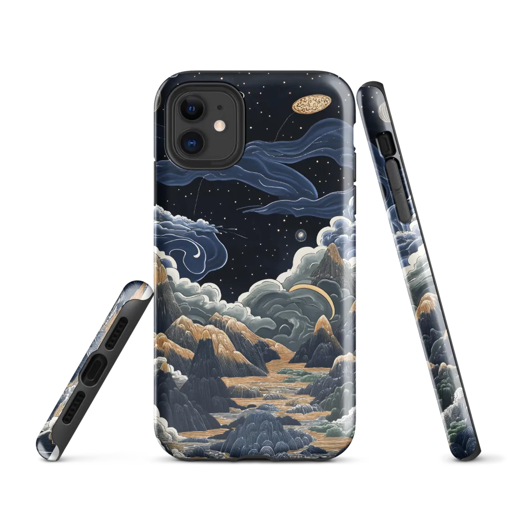 Celestial Harmony: Peaks and Planets