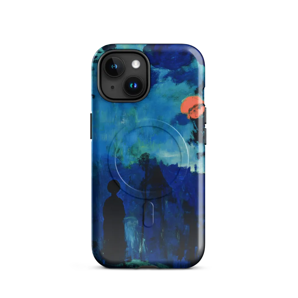 Solitude in Blue | Phone Case |  15 | MagSafe® Tough Case | Glossy