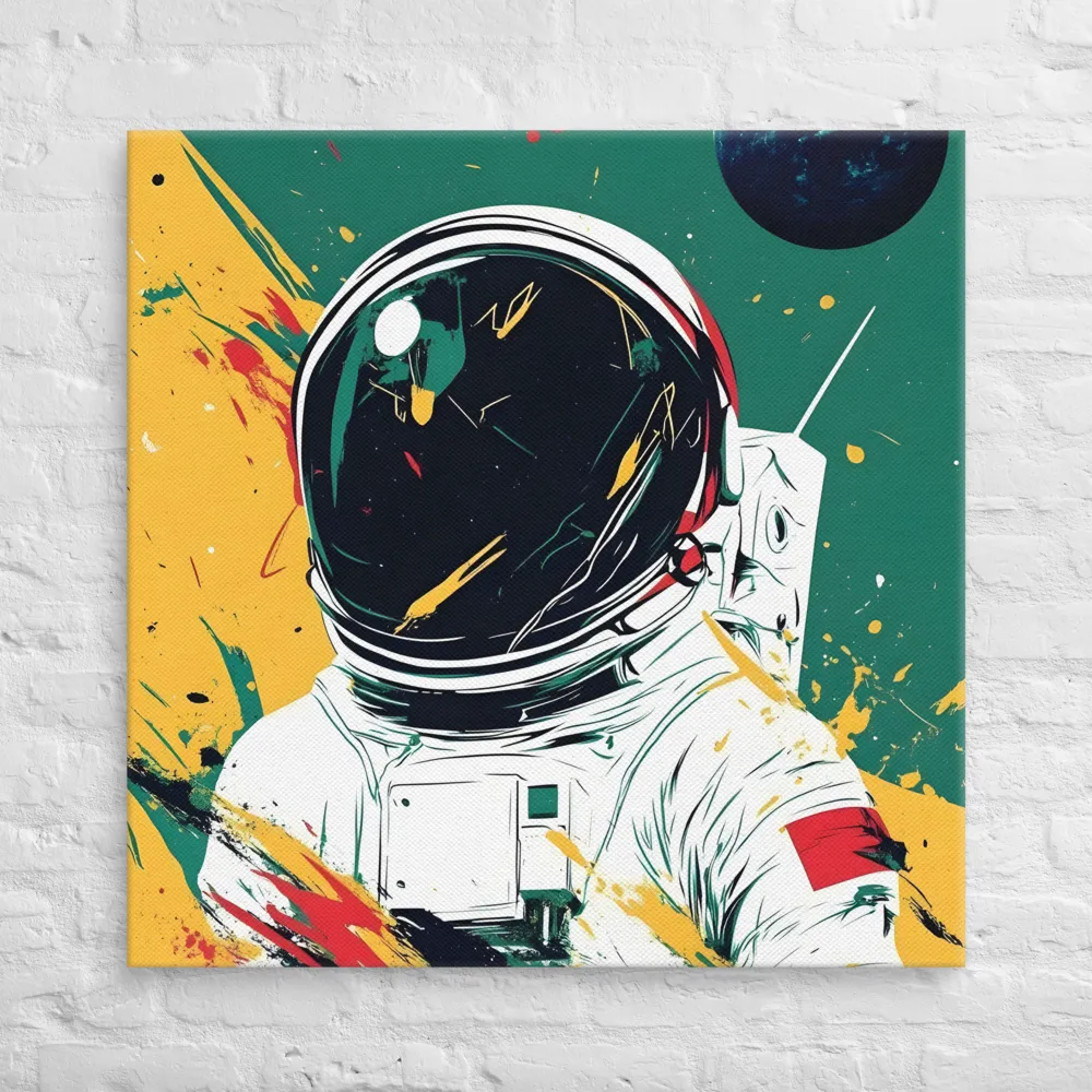 Galactic Explorer: A Modern Odyssey | Canvas | 36″×36″