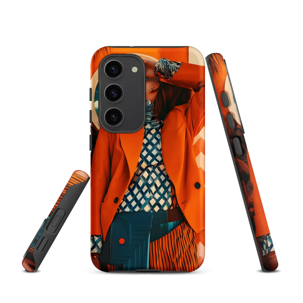 Vibrant Interplay: A Fusion of Fashion and Nature