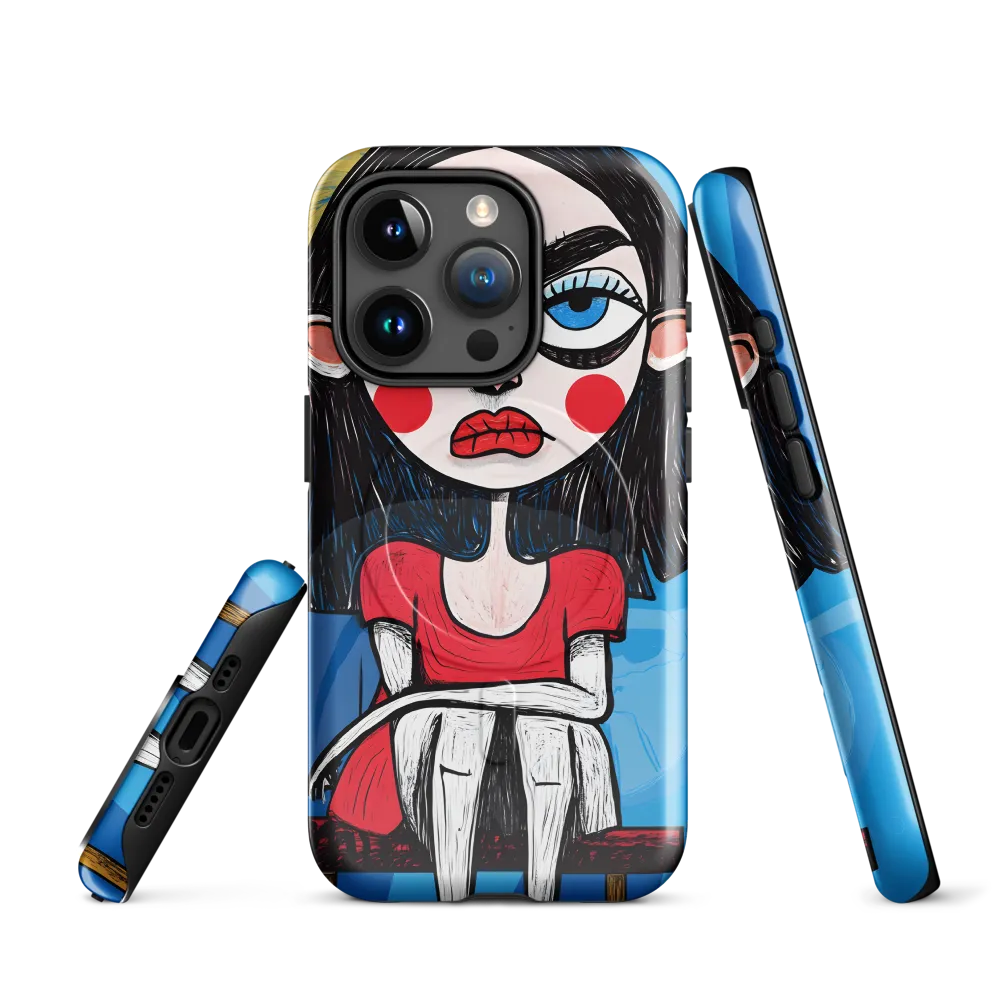Bold Defiance | Phone Case |  15 Pro | MagSafe® Tough Case | Glossy