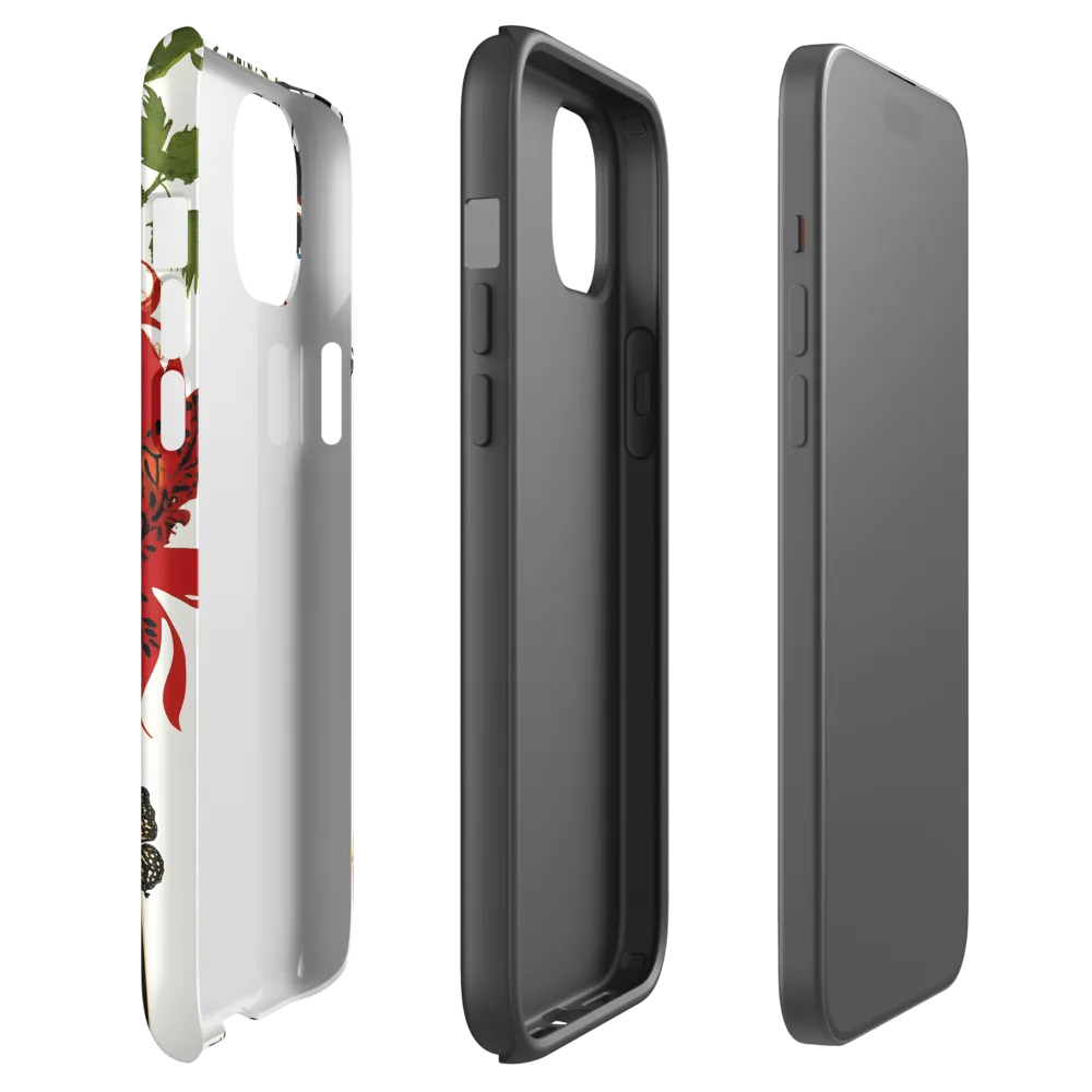 Floral Dreams | Phone Case |  15 Plus | Tough Case | Matte