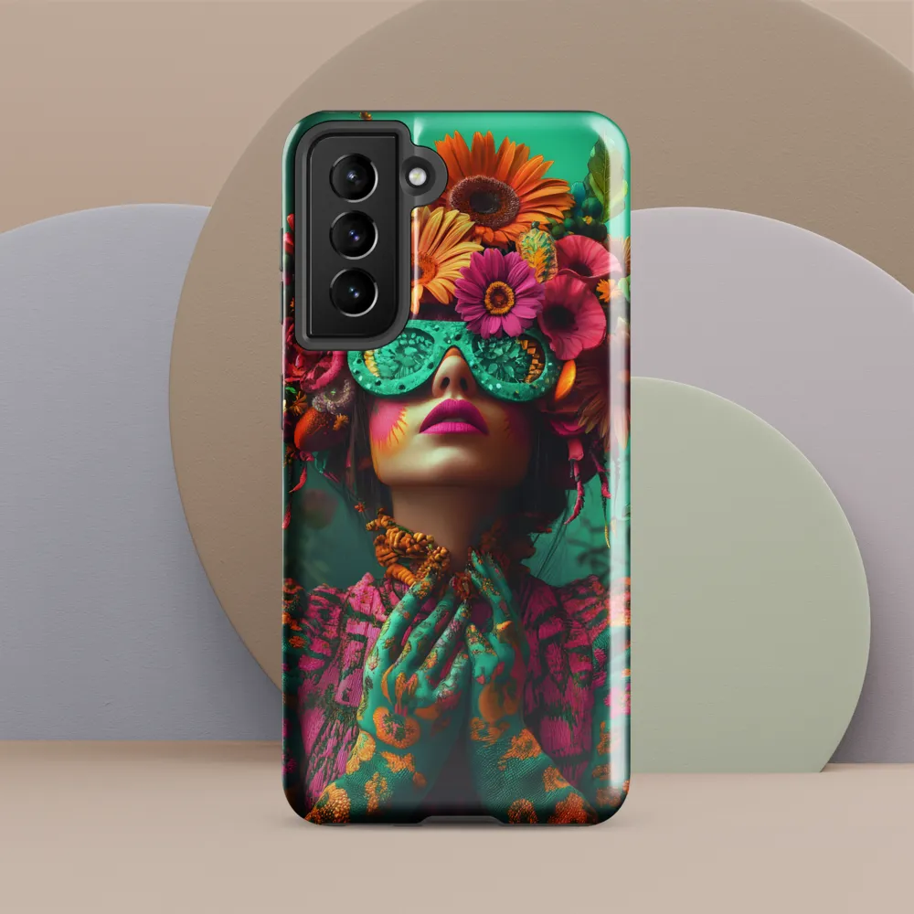 Floral Reverie | Phone Case |  S21 | Tough Case | Glossy
