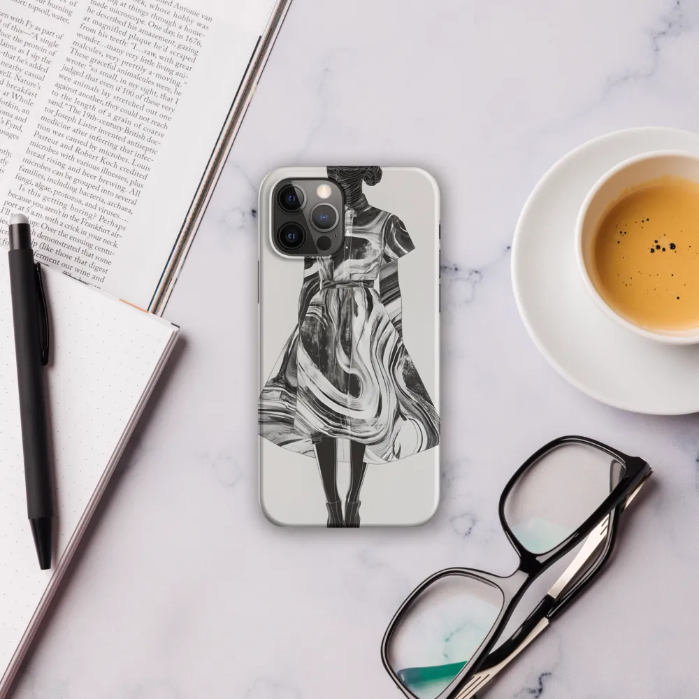 Whirls of Elegance: A Contemporary Fashion Design