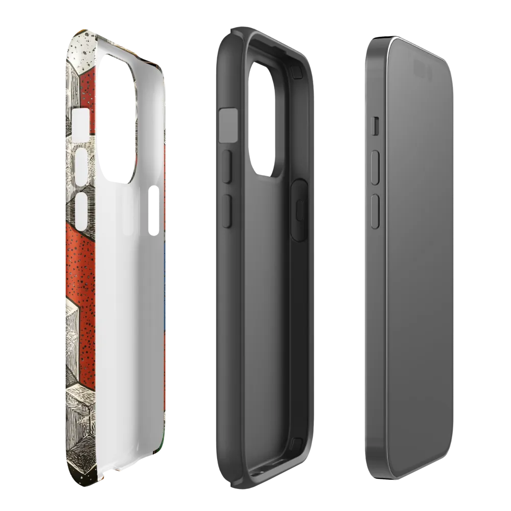 Cubic Dynamics | Phone Case |  14 Pro | Tough Case | Glossy