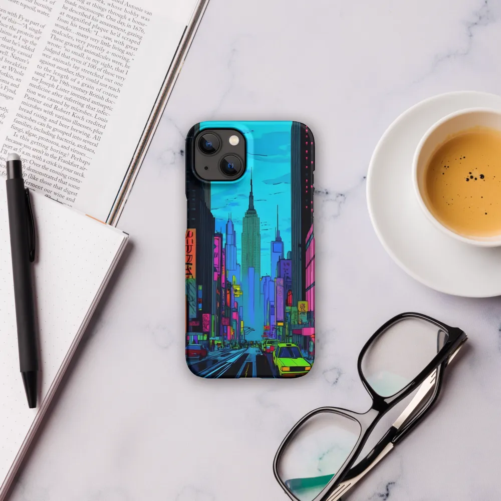 Neon Dreams of the City | Phone Case |  13 | Snap Case | Matte