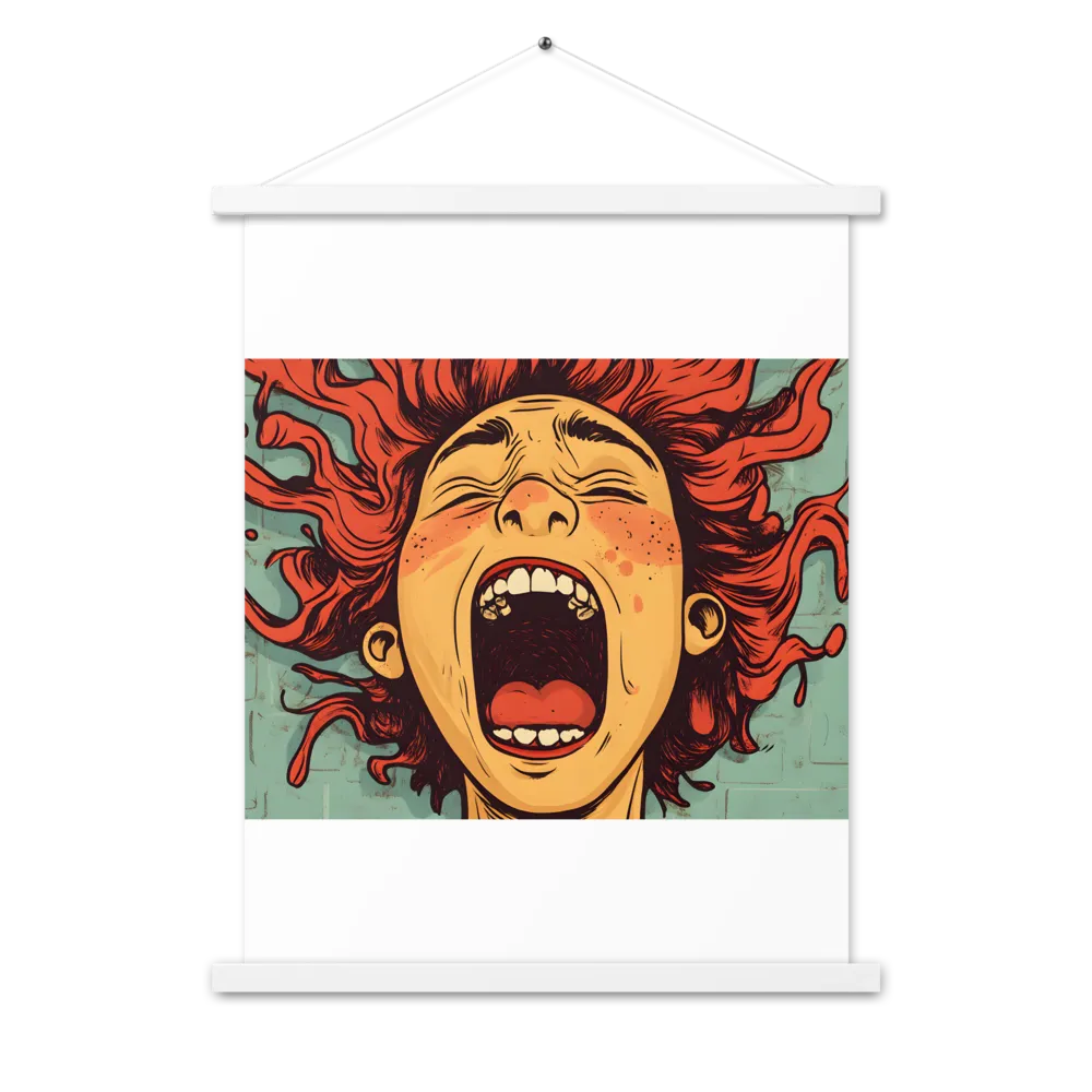 Fury Unleashed | Poster With White Wood Hanger | 18″×24″