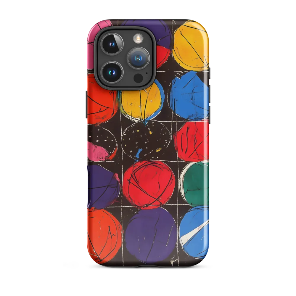 Colorful Circles in Abstract Harmony