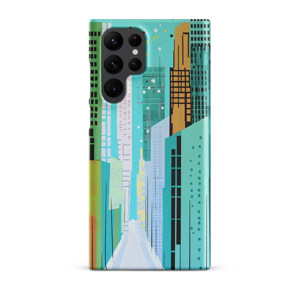 Urban Symphony in Turquoise