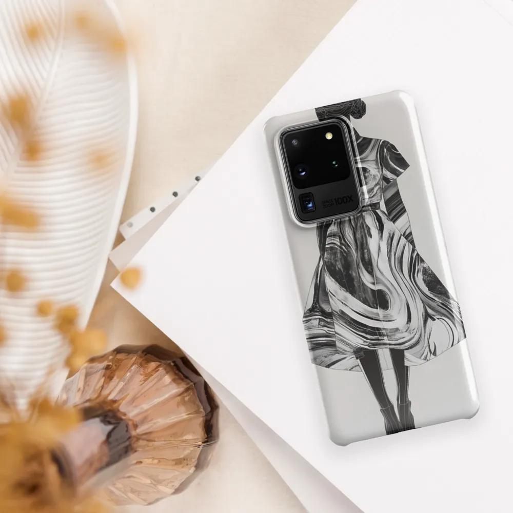 Whirls of Elegance: A Contemporary Fashion Design | Phone Case |  S20 Ultra | Snap Case | Glossy