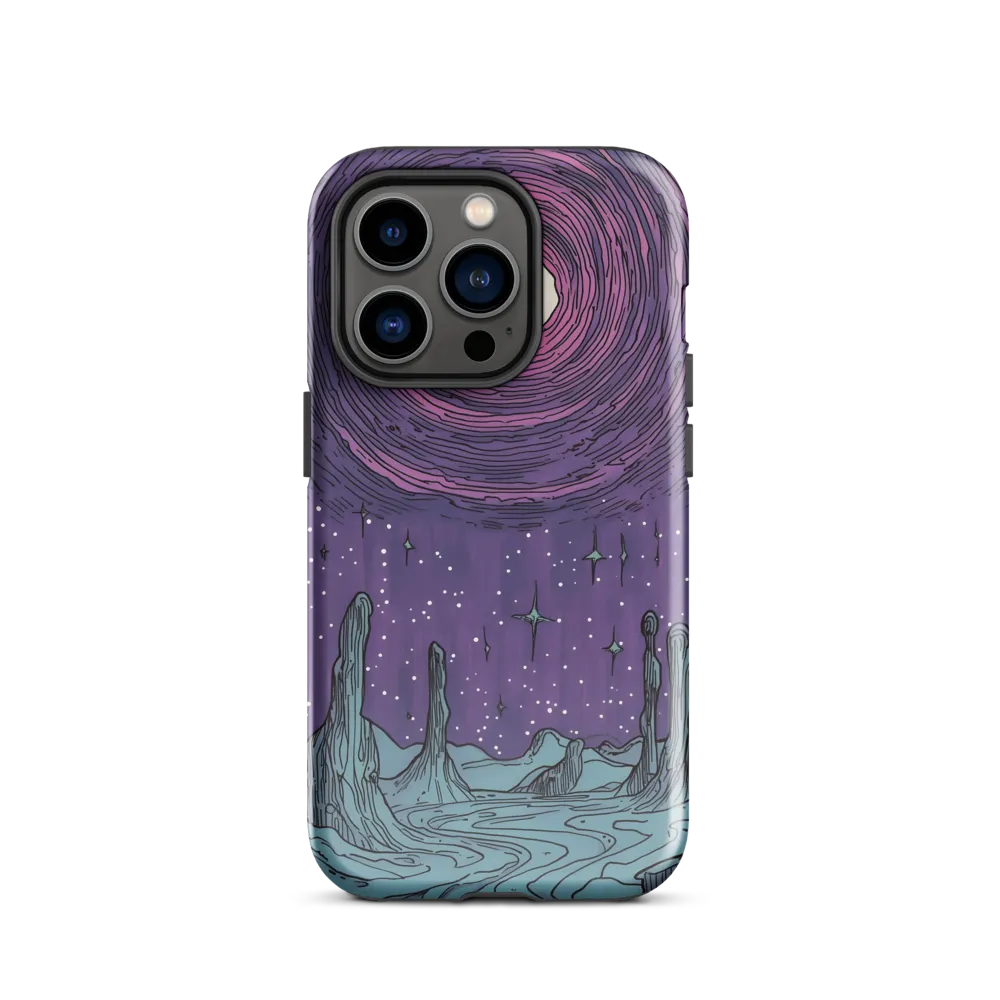 Celestial Whirl | Phone Case |  14 Pro | Tough Case | Glossy