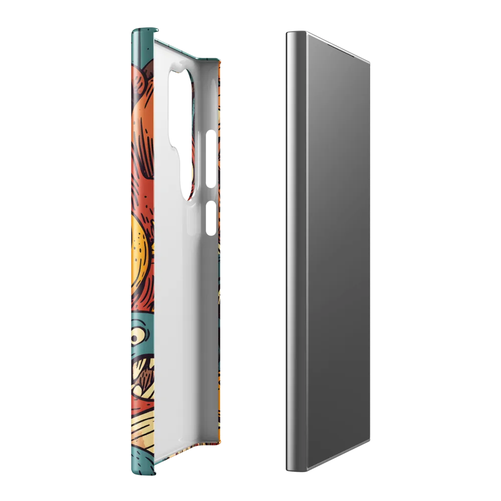 Whimsical Gathering of Creatures | Phone Case |  S24 Ultra | Snap Case | Glossy