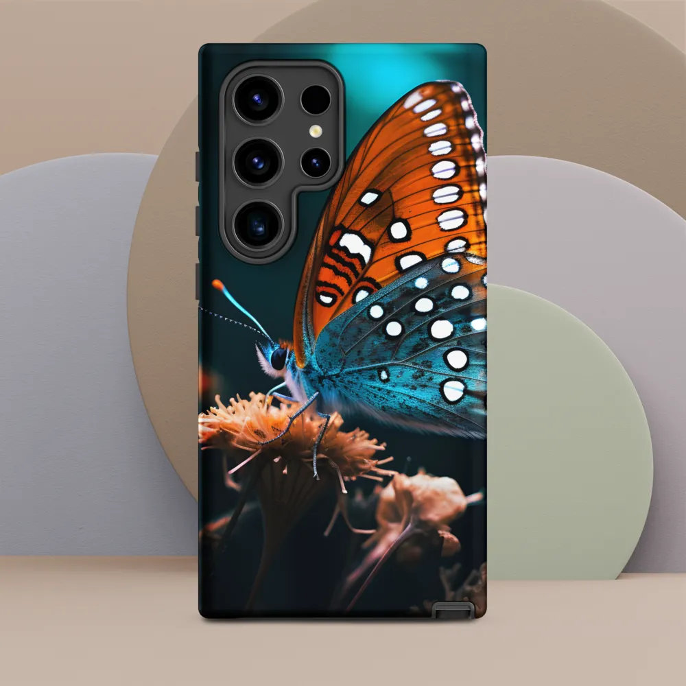 Whispers of Color: The Butterfly's Embrace