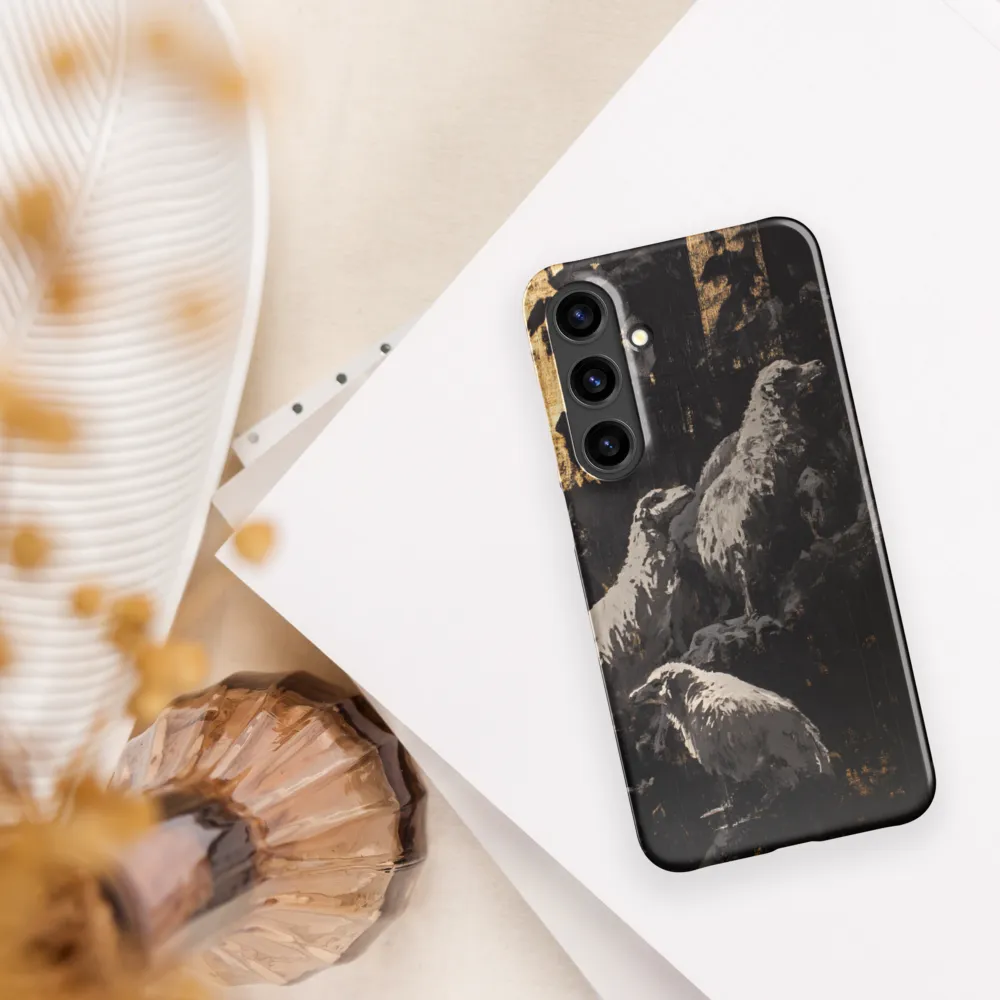 The Enigmatic Gathering | Phone Case |  S24 Plus | Snap Case | Glossy