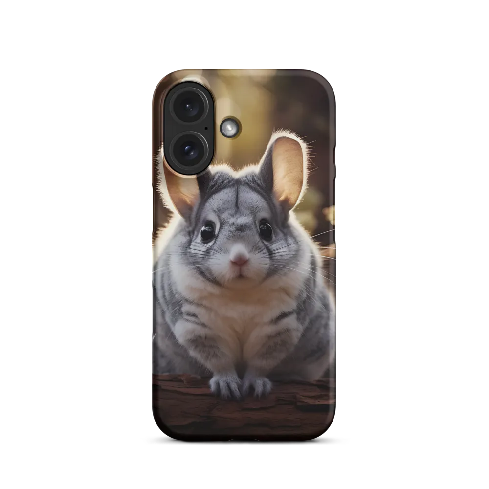 Curious Chinchilla in the Forest