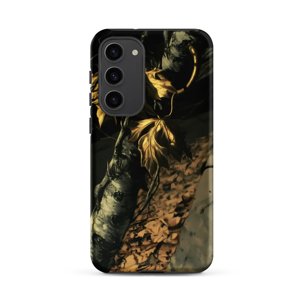 Golden Serenity: A Close Encounter with Nature