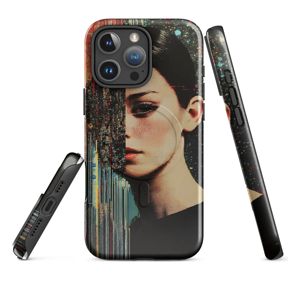 Half-Light: Glitched Portrait
