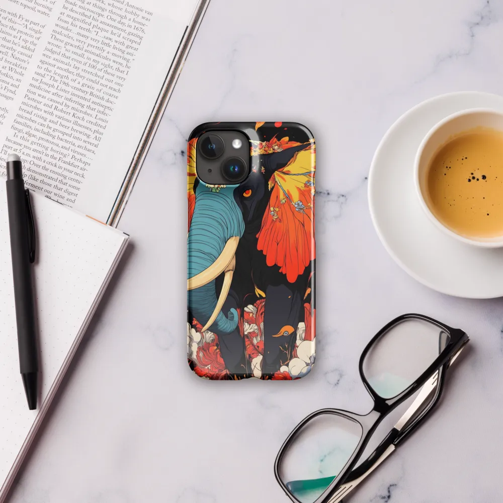 Majesty of the Floral Elephant | Phone Case |  15 | Snap Case | Glossy