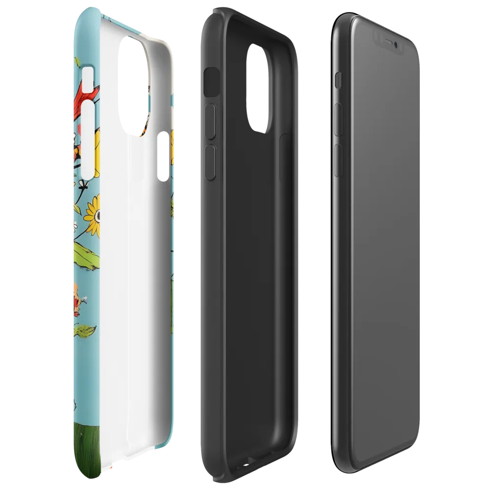 Whimsical Bloom | Phone Case |  11 Pro Max | Tough Case | Matte