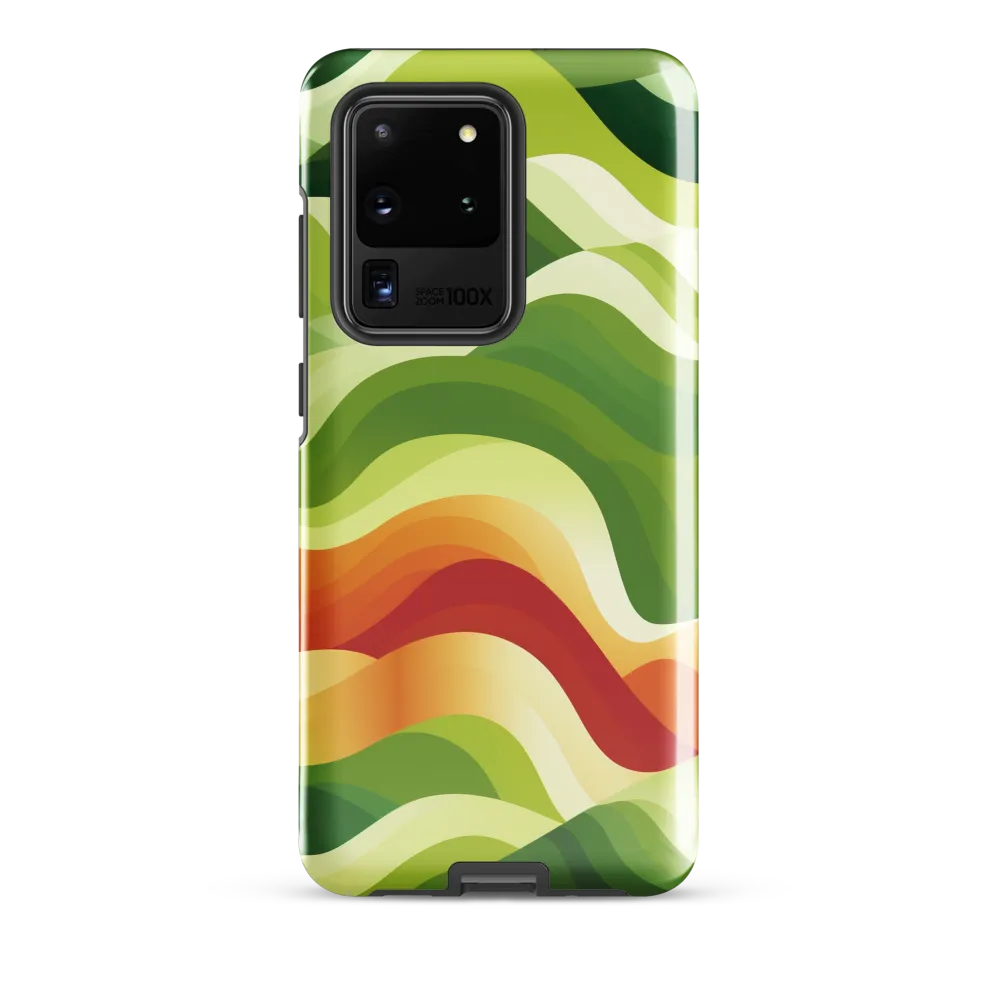 Waves of Nature | Phone Case |  S20 Ultra | Tough Case | Glossy