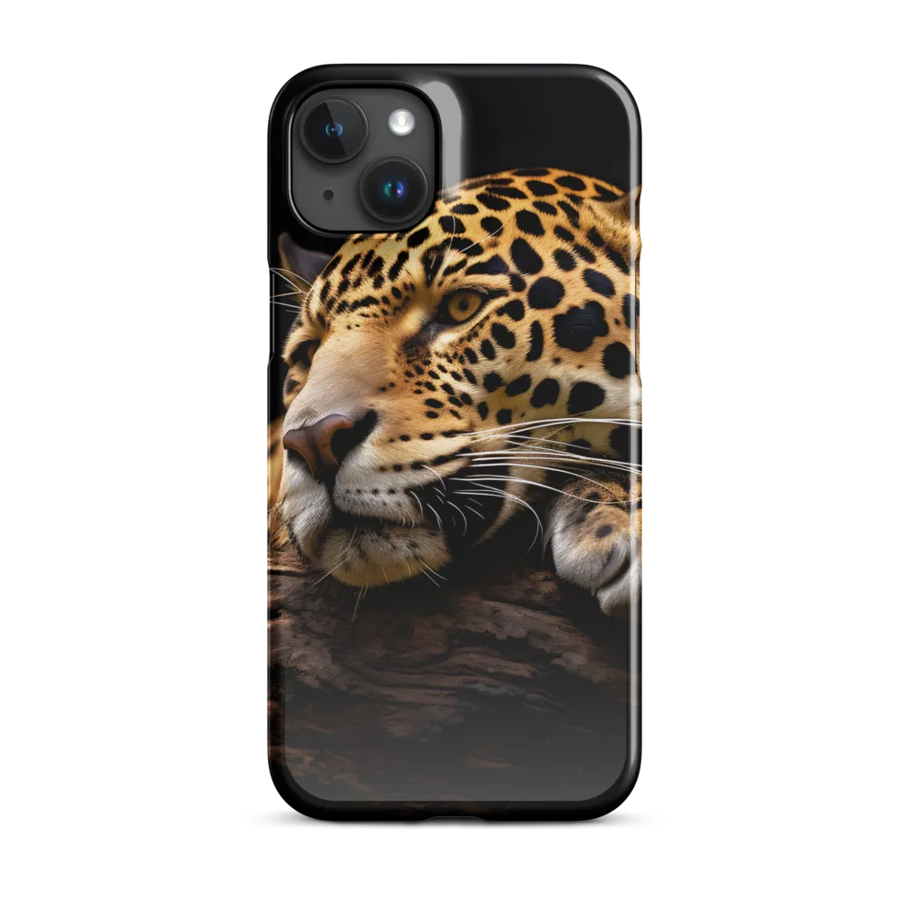 Tranquil Majesty: The Resting Leopard