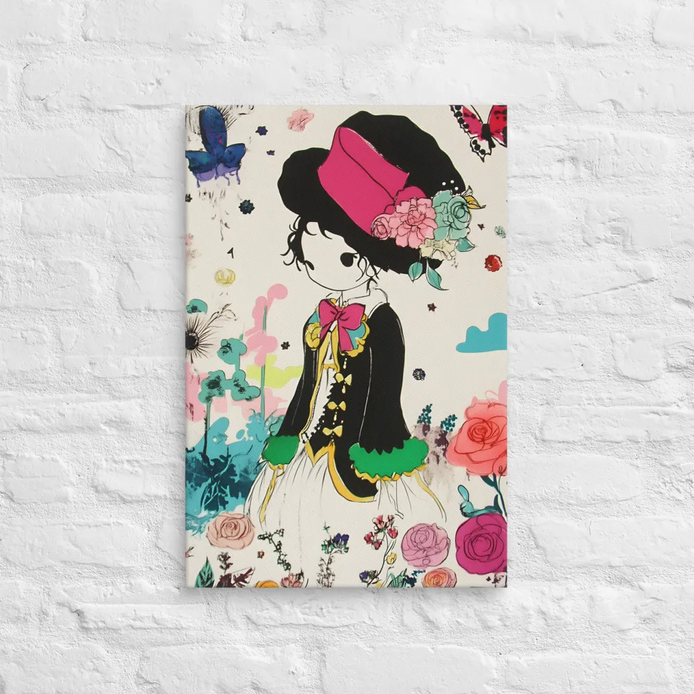 Whimsical Garden Reverie | Canvas | 16″×24″
