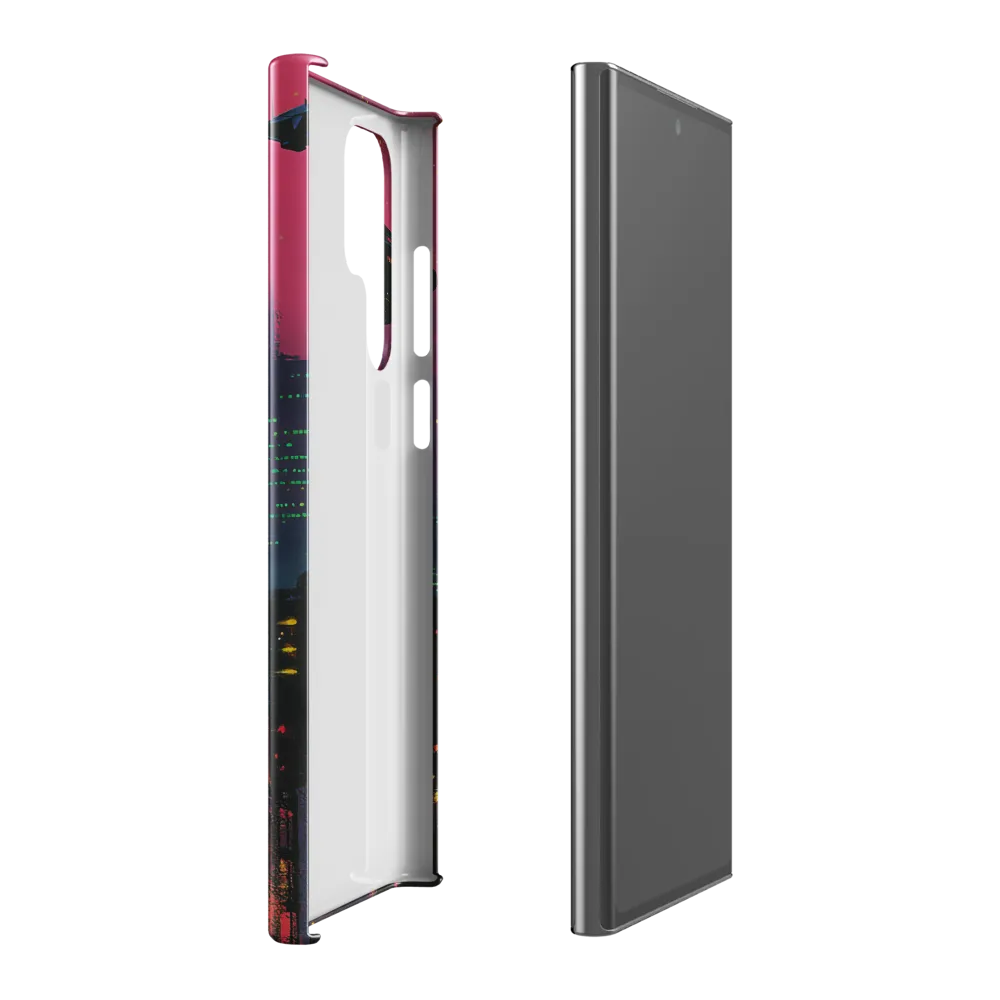 Encounter Above Neon Heights | Phone Case |  S22 Ultra | Snap Case | Glossy