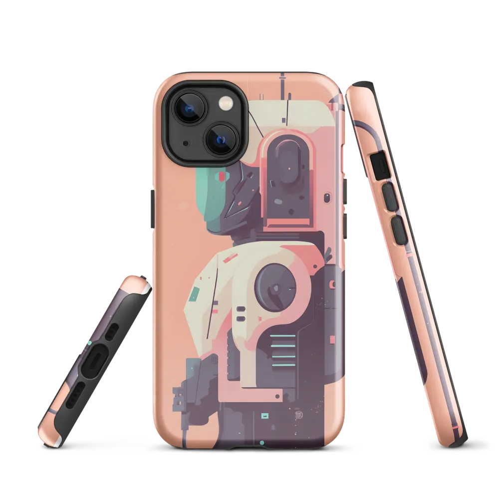 Futuristic Astronaut Bot | Phone Case |  13 | Tough Case | Glossy