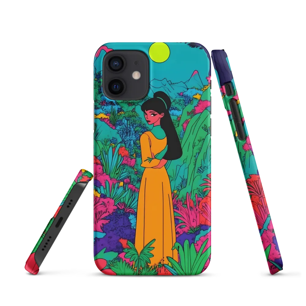 Ethereal Serenity in a Psychedelic Landscape