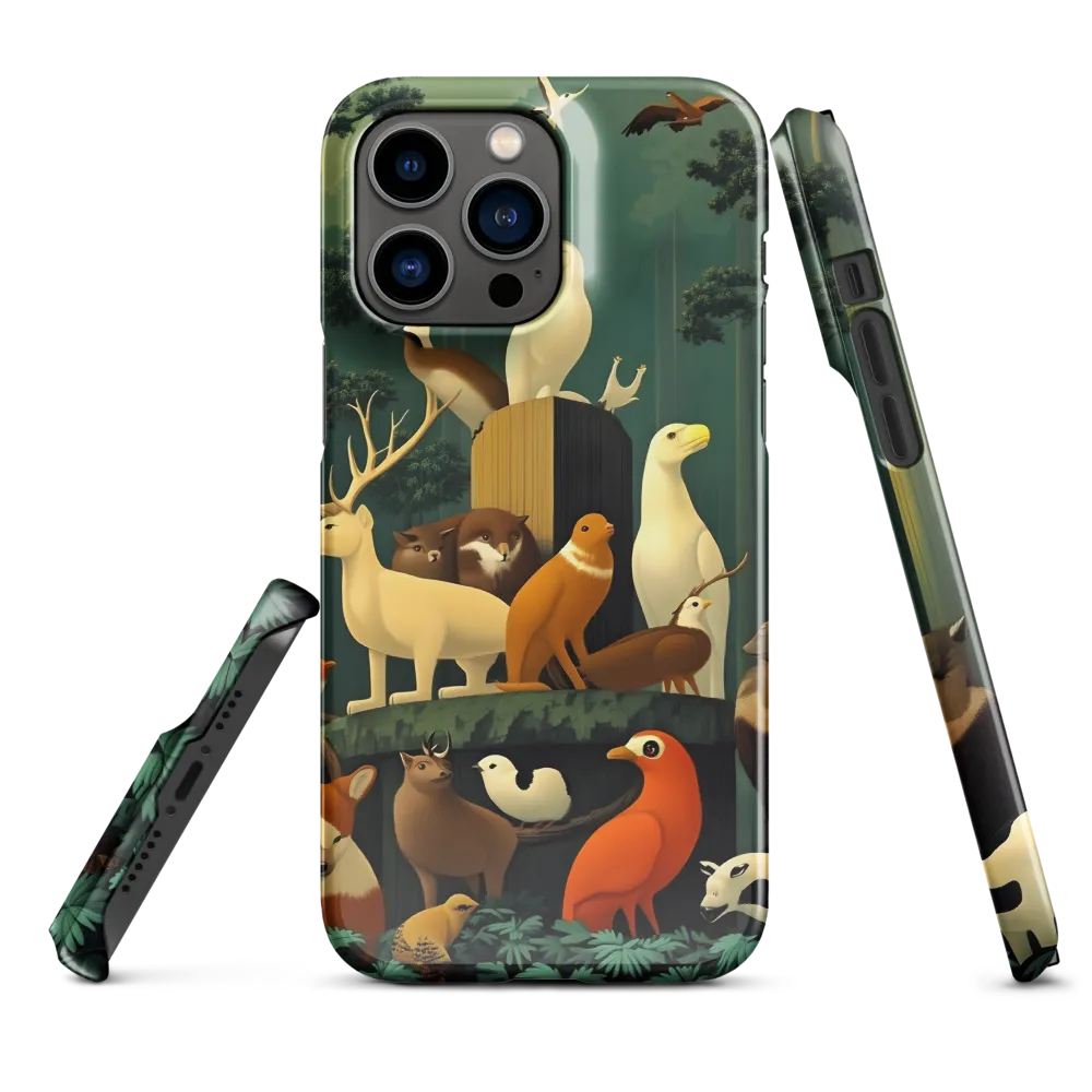 Forest Harmony | Phone Case |  14 Pro Max | Snap Case | Glossy