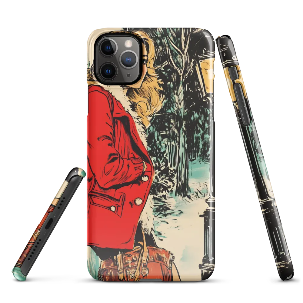 Winter Glamour in Red | Phone Case |  11 Pro Max | Snap Case | Glossy