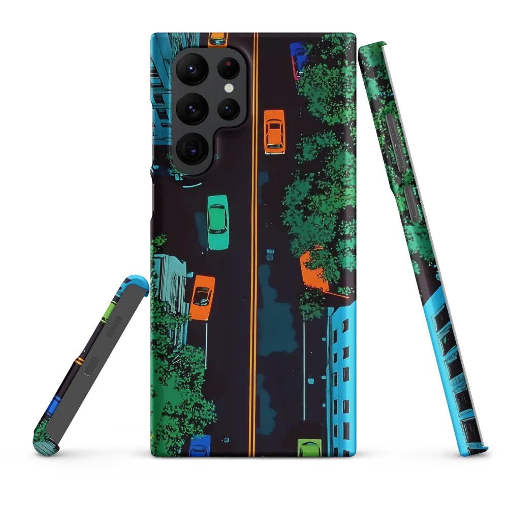 Urban Pulse: A Colorful Intersection