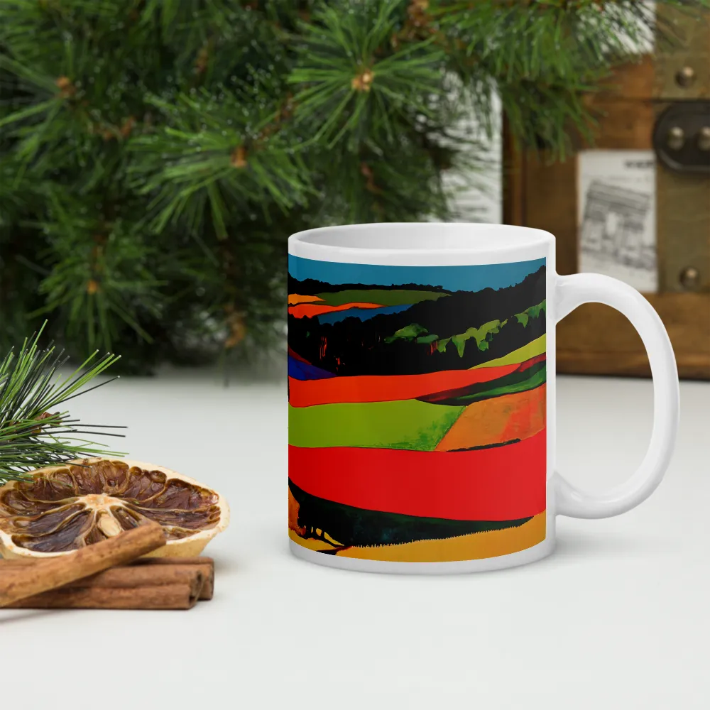 Vibrant Countryside | Mugs | Multiple Sizes & Colors