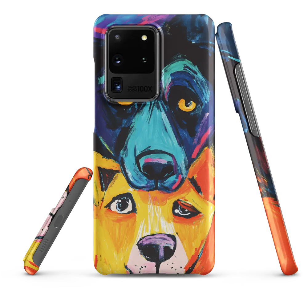 Vibrant Companions: An Expression of Canine Spirit