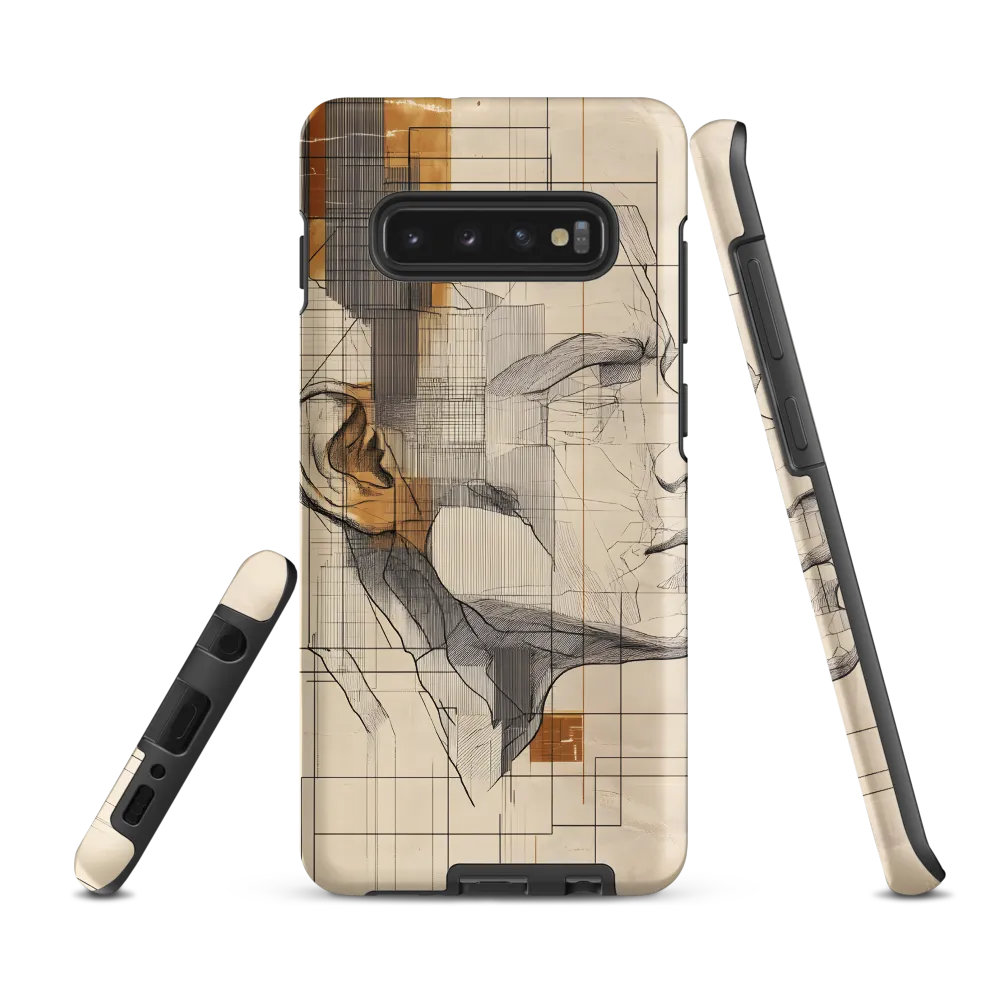 Geometric Reverie | Phone Case |  S10 Plus | Tough Case | Matte