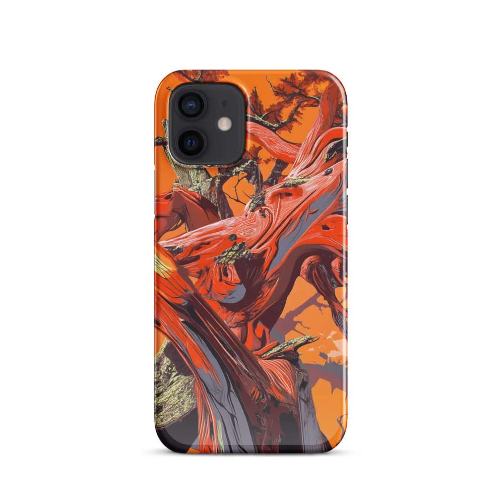 Life in Motion: An Abstract Tree | Phone Case |  12 | Snap Case | Glossy