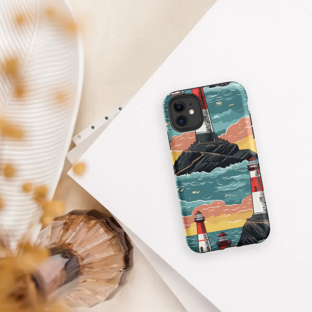 Lighthouses in a Whimsical Ocean