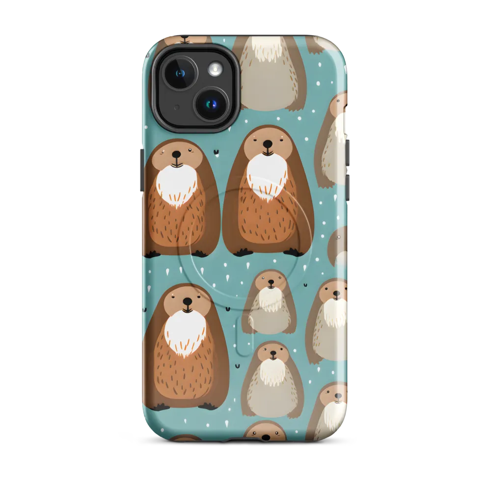 Whimsical Otter Pattern