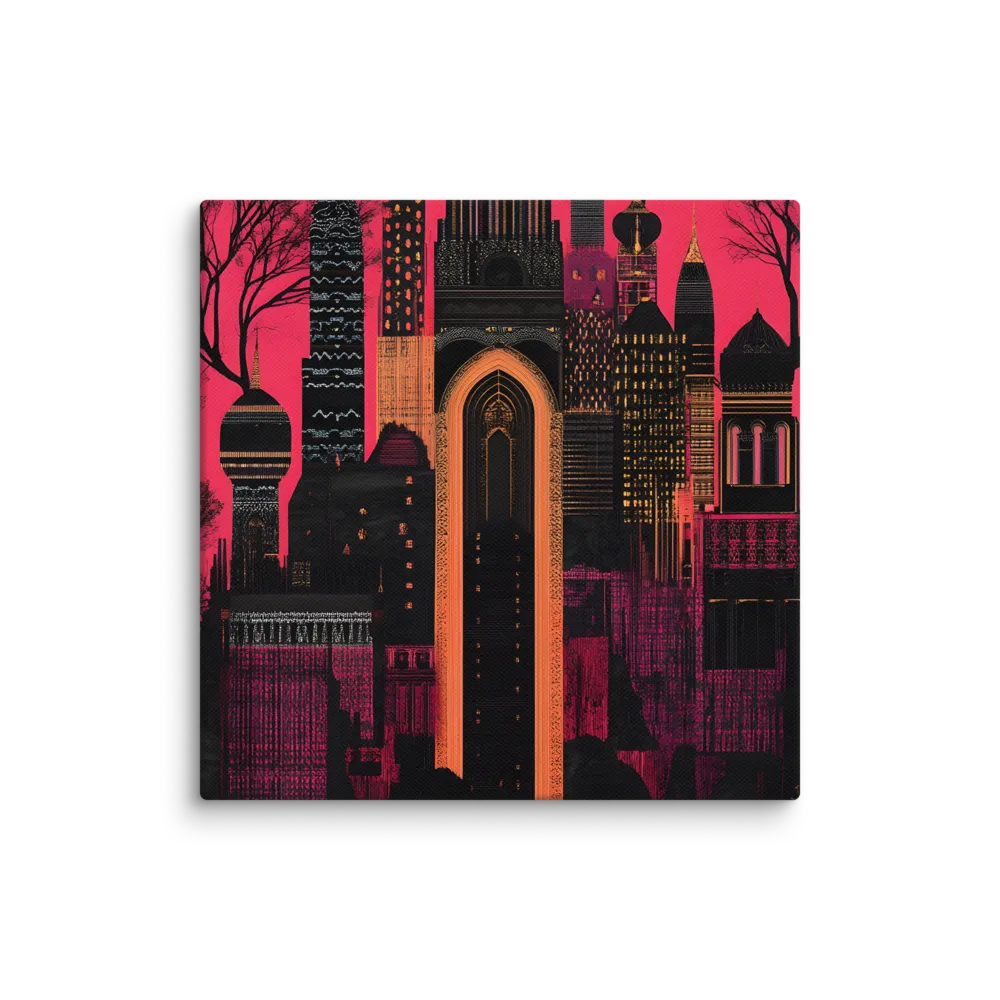 Urban Reverie | Canvas | 14″×14″