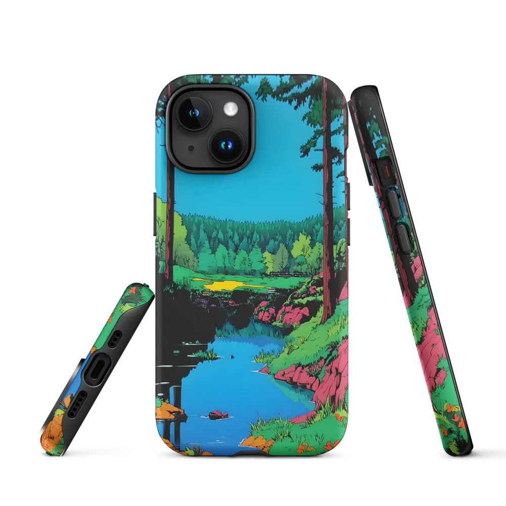 Tranquil Reflections: A Vibrant Landscape