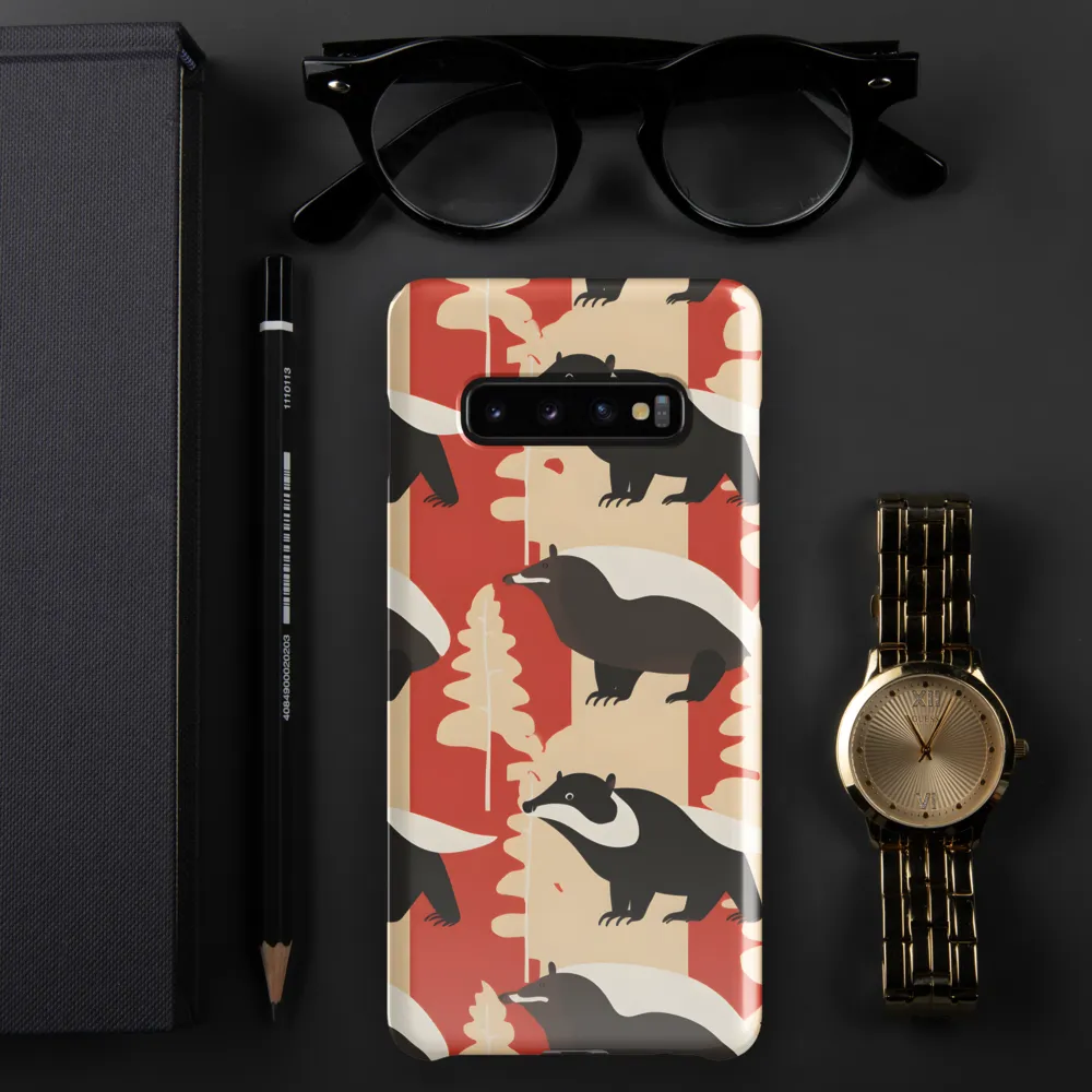 Wildlife Pattern: The Badger Tale