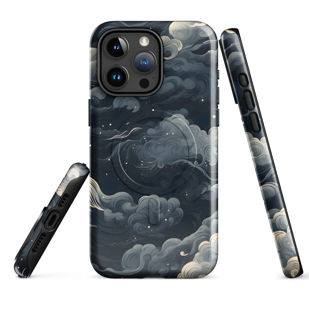 Whispers of the Night Sky | Phone Case |  15 Pro Max | MagSafe® Tough Case | Glossy